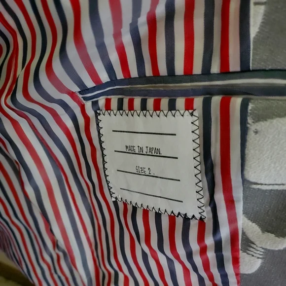 Thom Browne Skeleton Whale Ocean Blazer - Picture 5 of 10